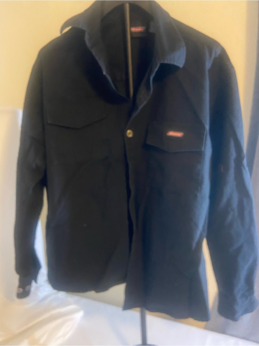 Dickies Black Work Shirt Jacket